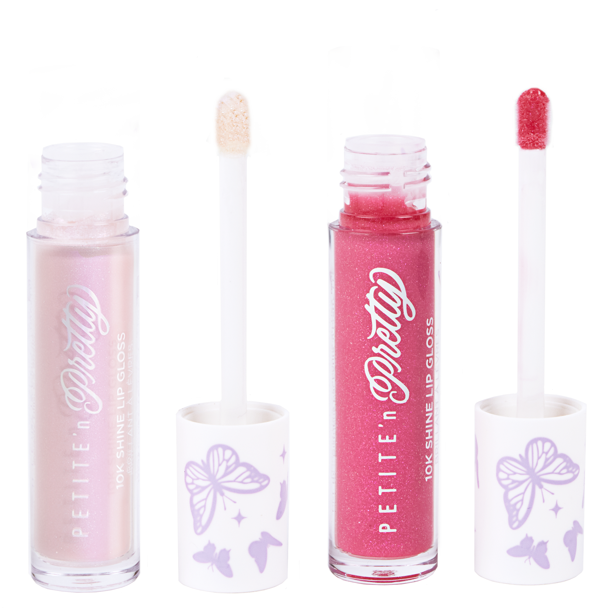 So Dreamy 10K Shine Lip Gloss Duo| Keychain Case