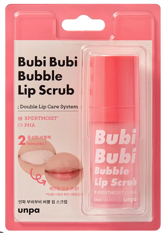 LP | UNPA Bubi Bubi Bubble Lip Scrub Care