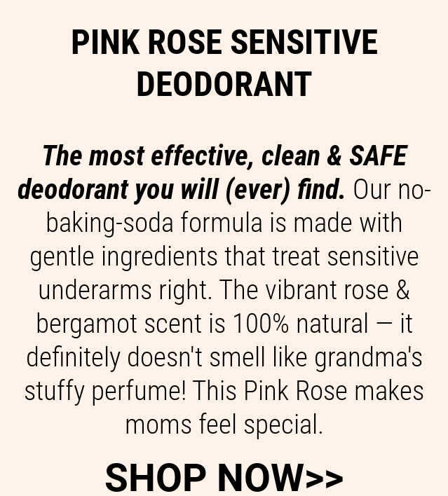 Pink Rose Sensitive Deodorant