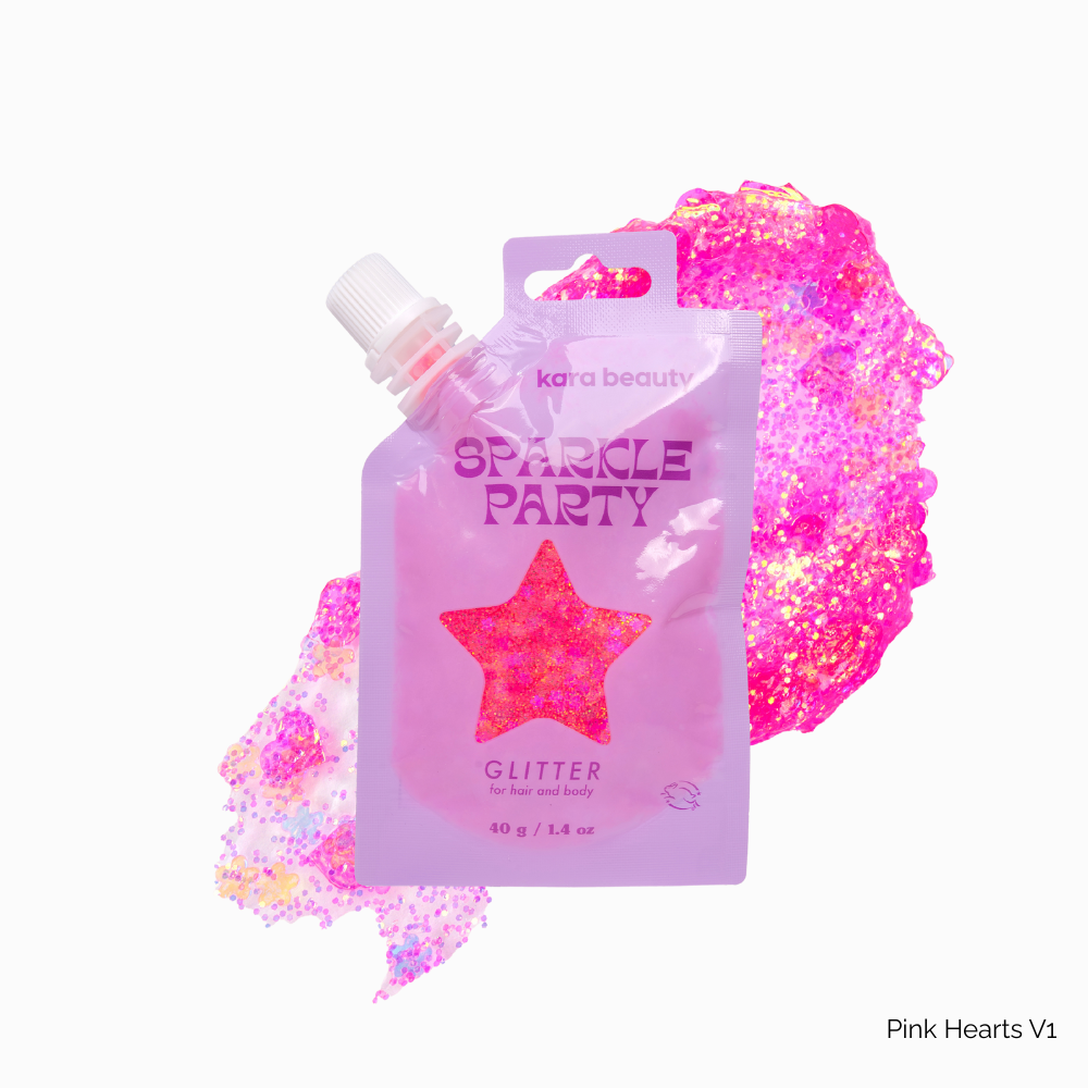 SPARKLE PARTY HAIR AND BODY GEL - SINGLE PACKS