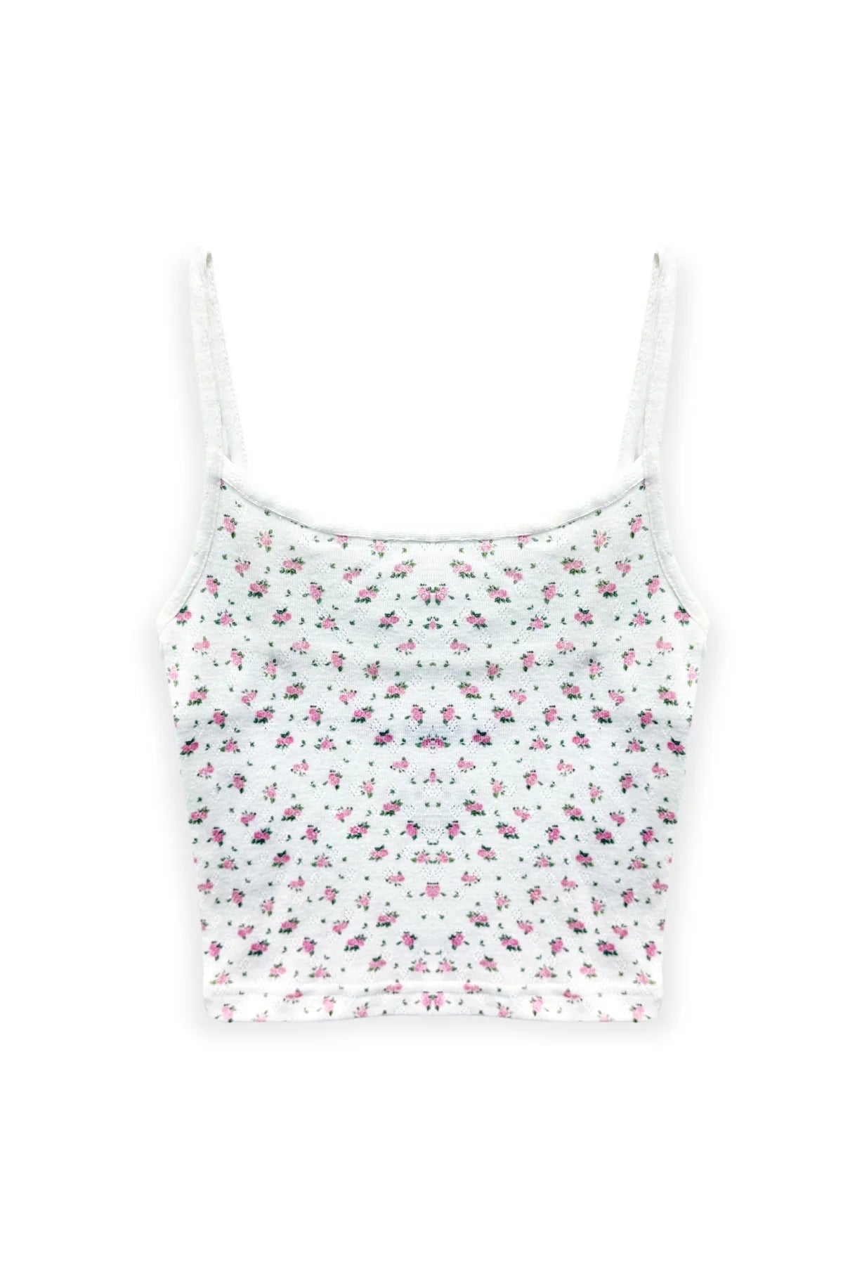 KJ | TWEEN | MARINA | CAMI | Cream Rose Ditsy