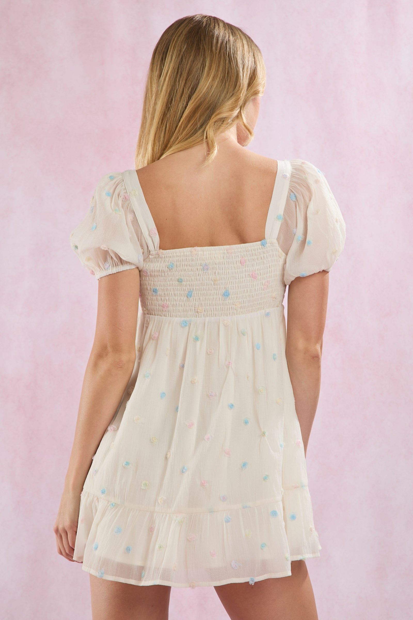 PL | Sweet Pea Rose Flower Dress