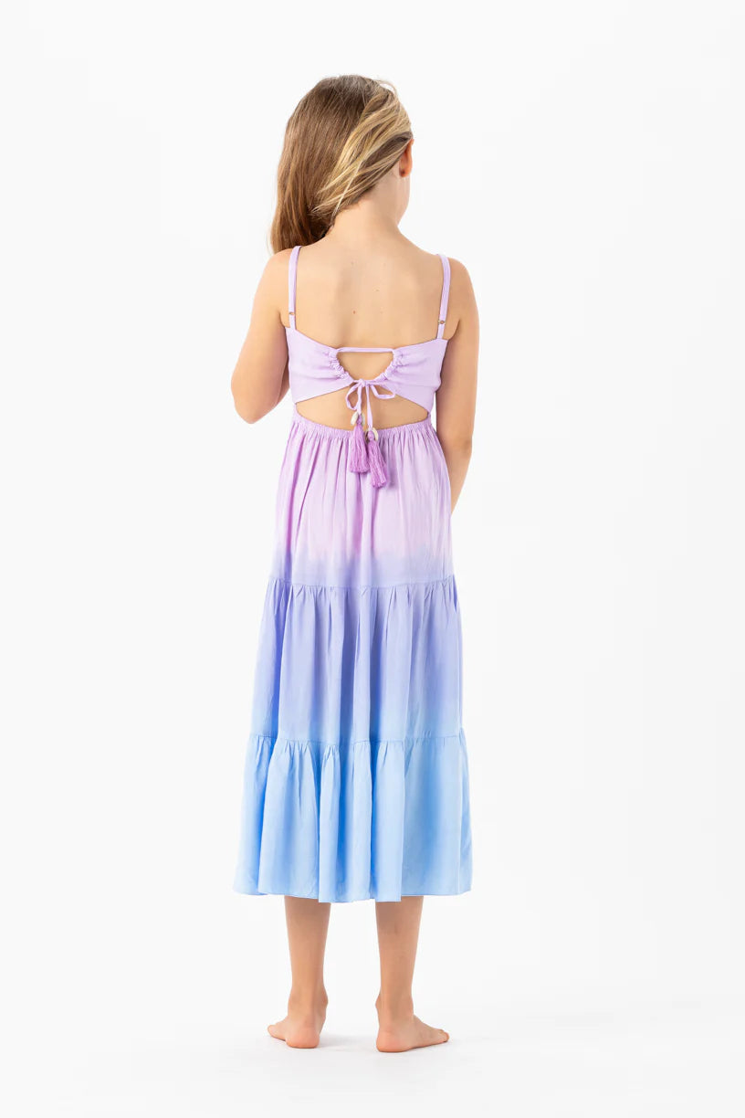 TH | Hand Died Sun Dress | Purple Haze