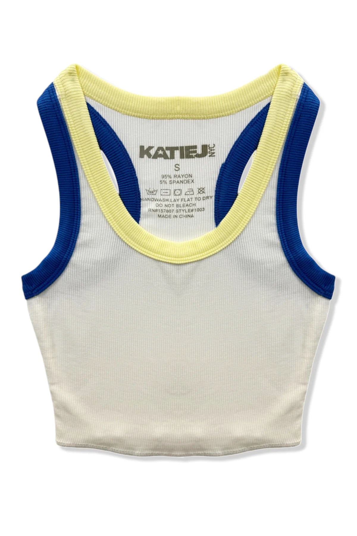 KJ | TWEEN | Livi Tank Sum Multi Trim