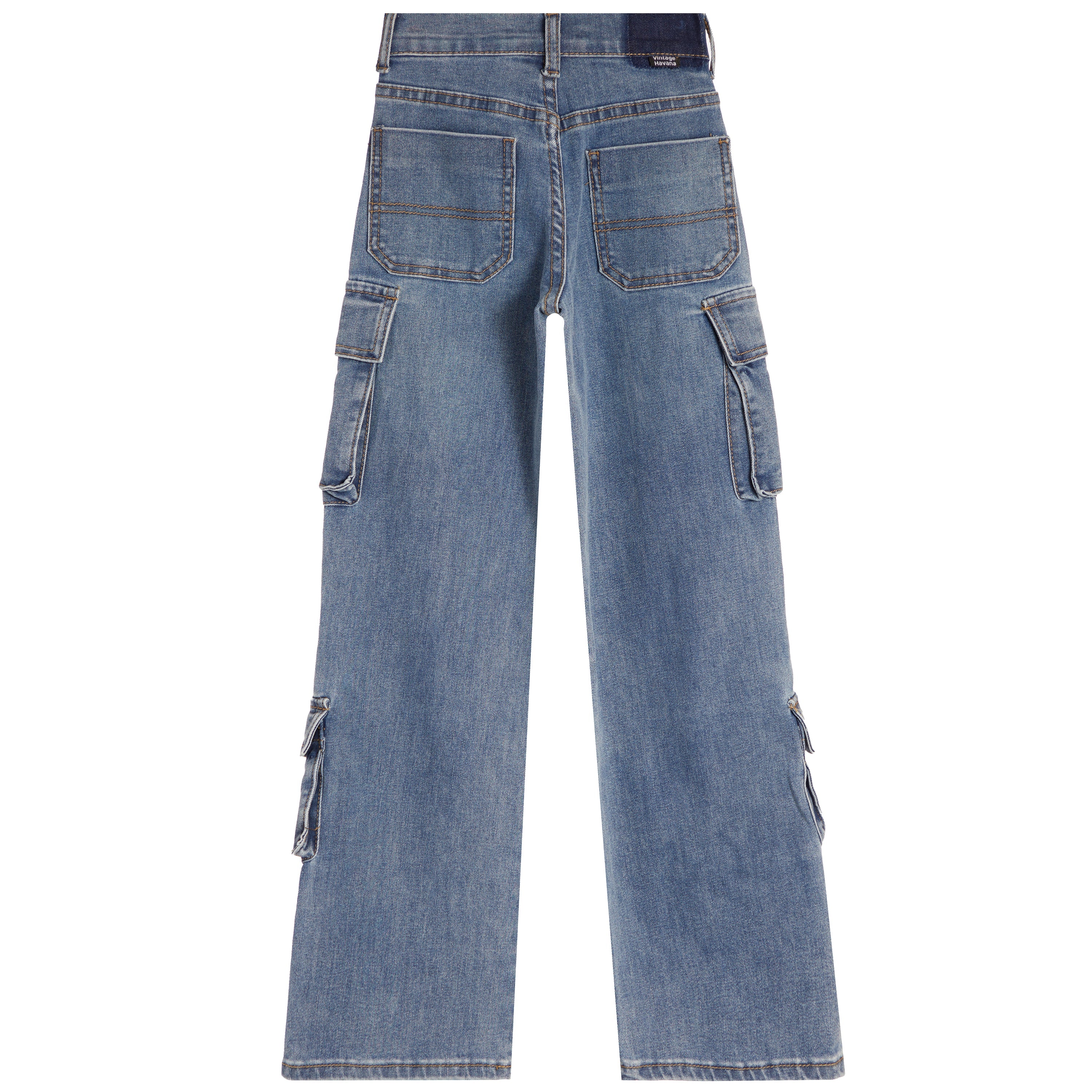 Cargo jeans for tween and teen girls from leypop in newport beach 