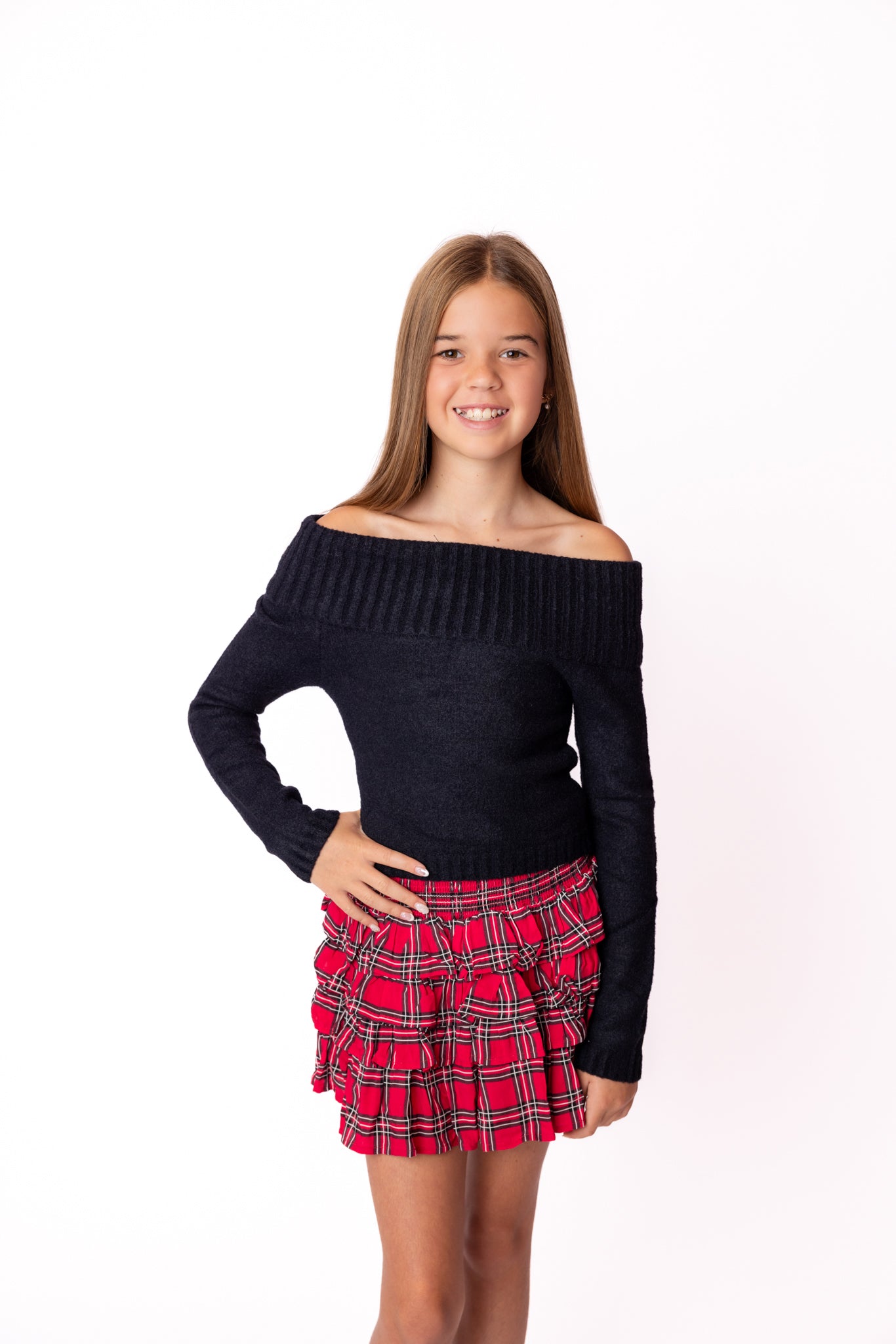FBZ | Red Flanel Skort