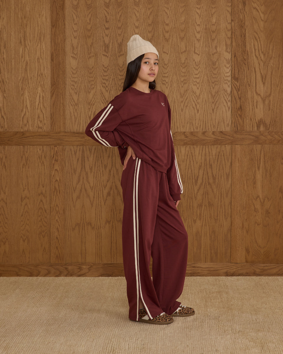 RC | Teen |Track Pant Burgundy