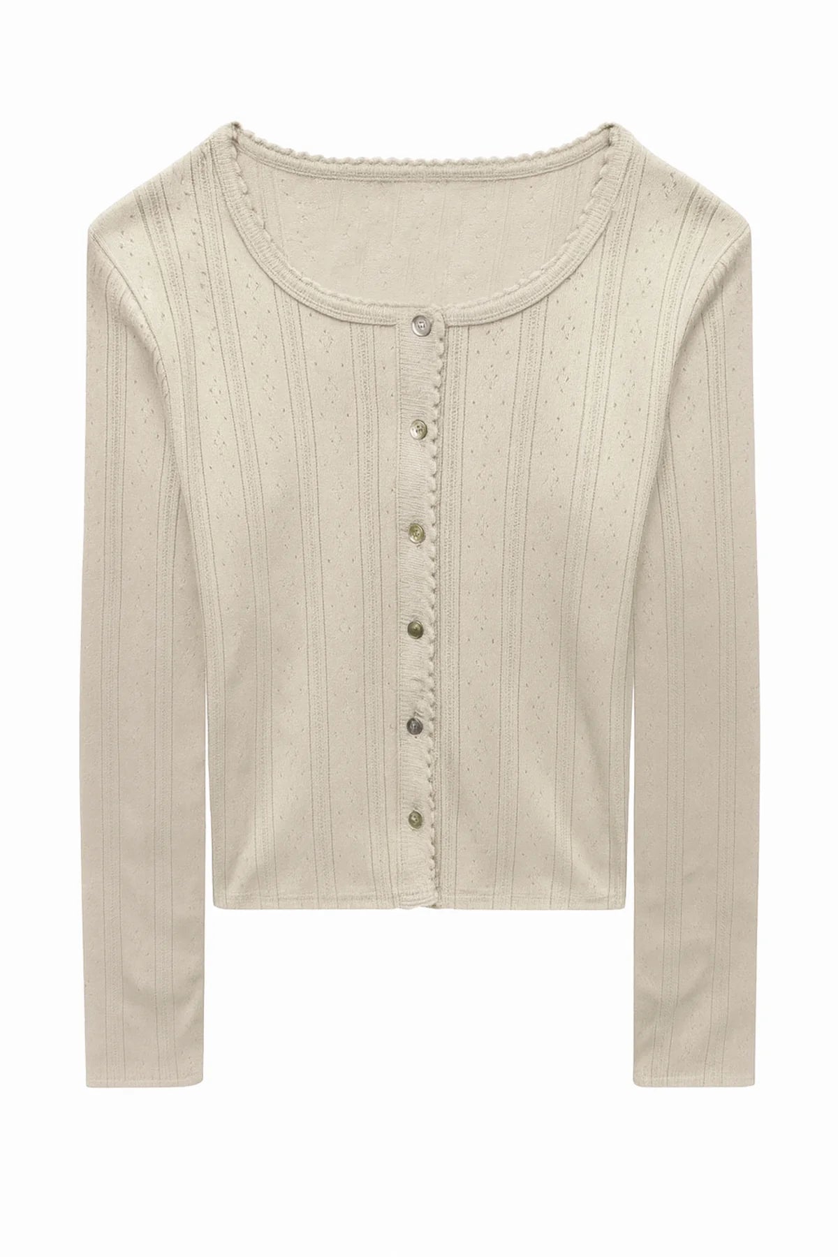 KJ | TWEEN | Vintage White Marina Cardigan