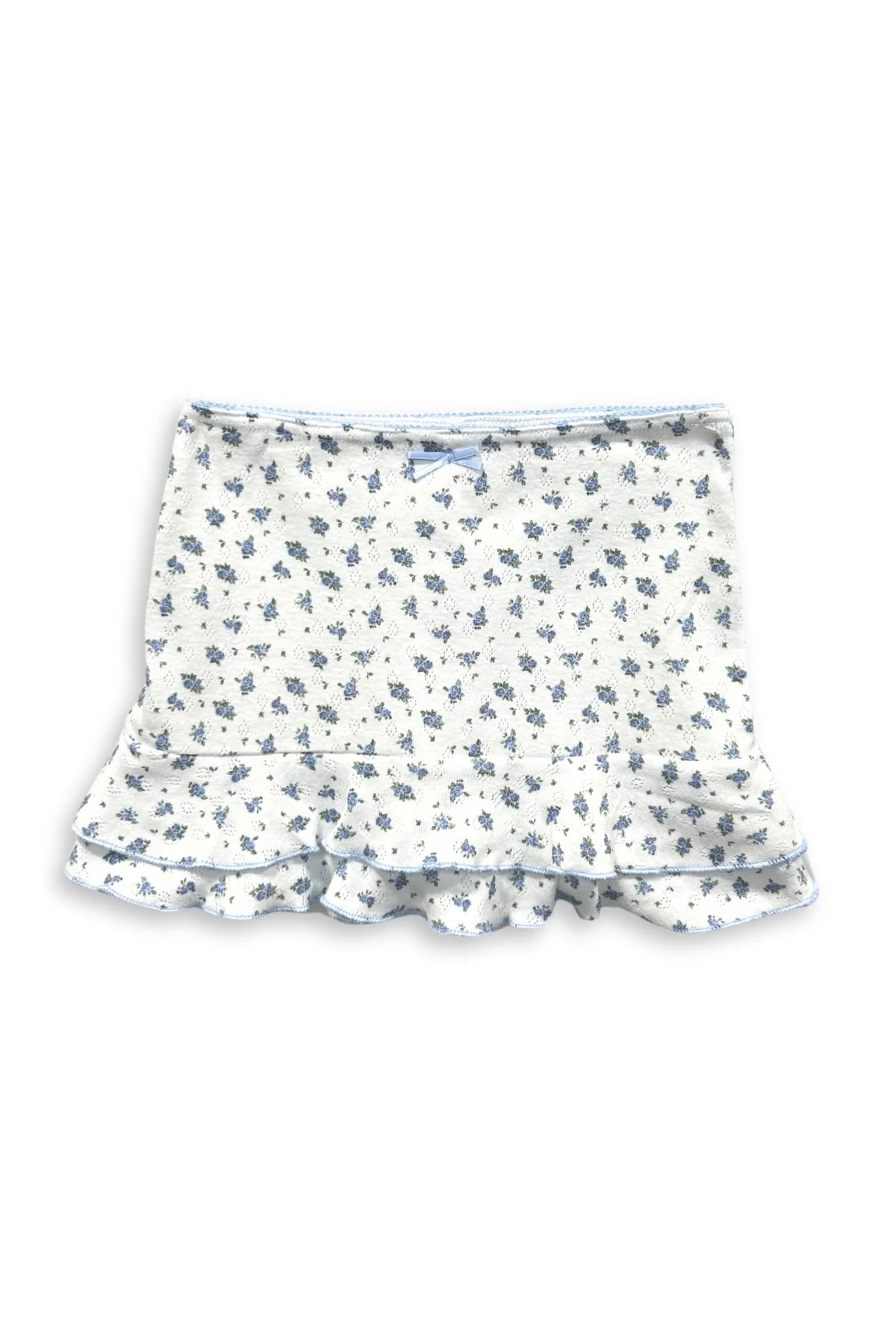 KJ | TEEN | MARINA | SKIRT | BABY BLUE DITSY