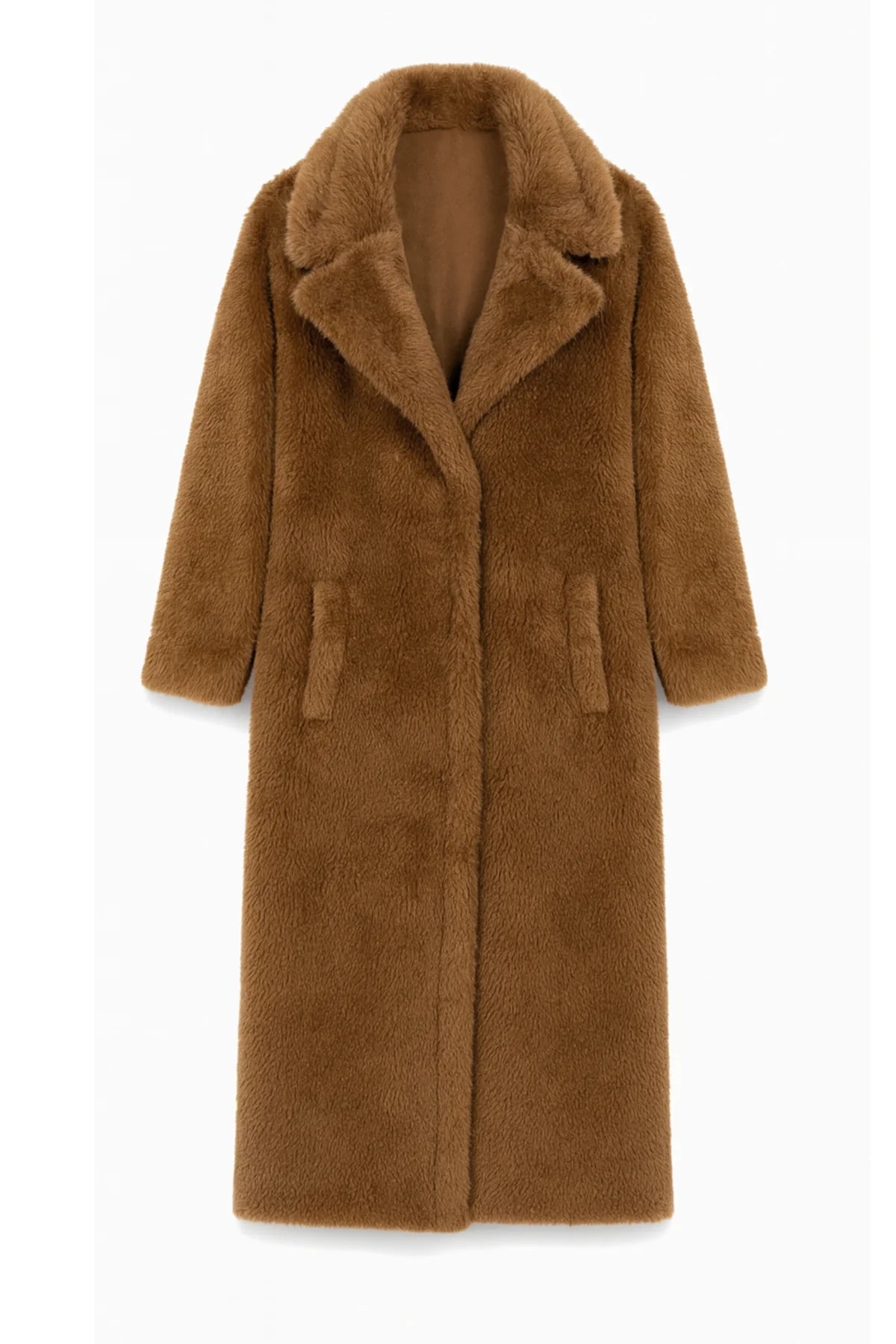 KJ | TWEEN | Teddy Bear Brown Coat
