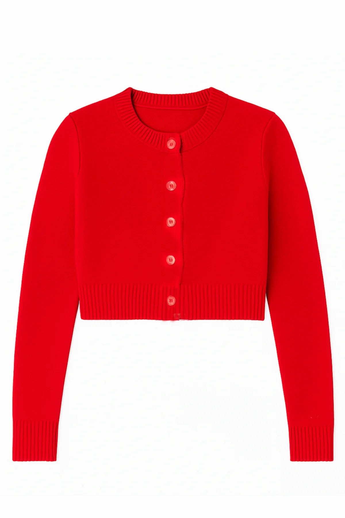 KJ | TWEEN | Piper Red Cardigan