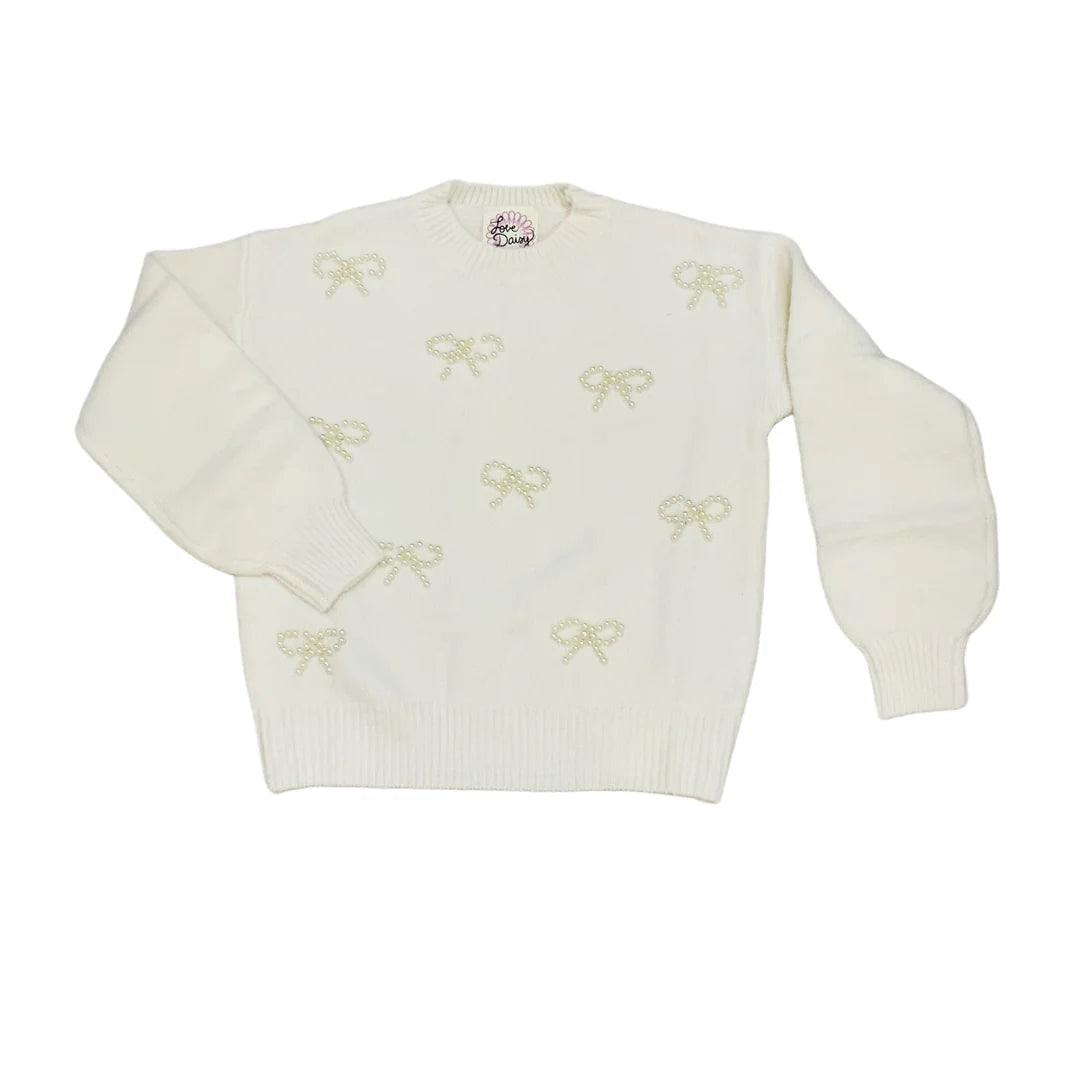 LD | Pearl Bow Sweater