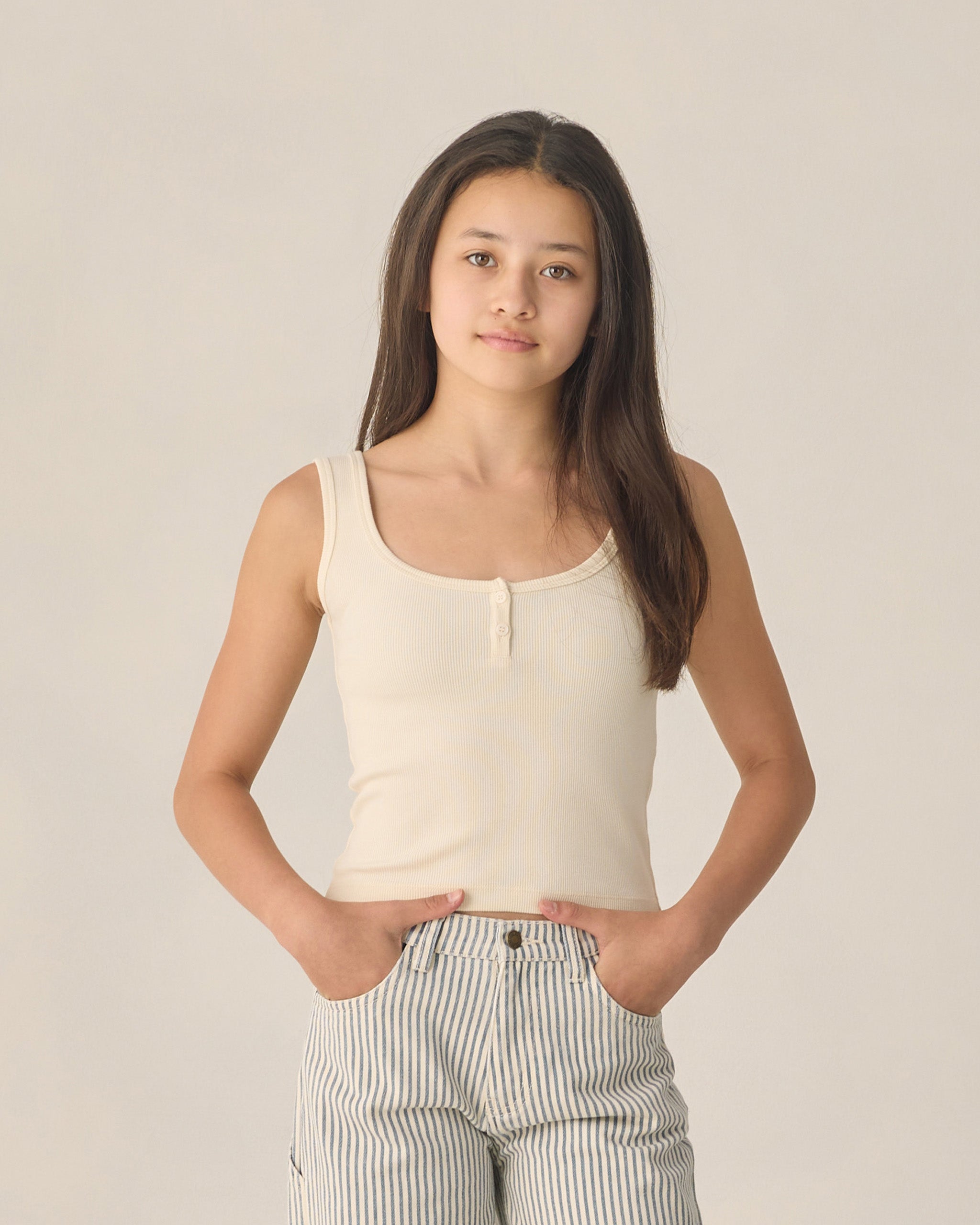 RC | Wide Leg Pant | Railroad Stripe