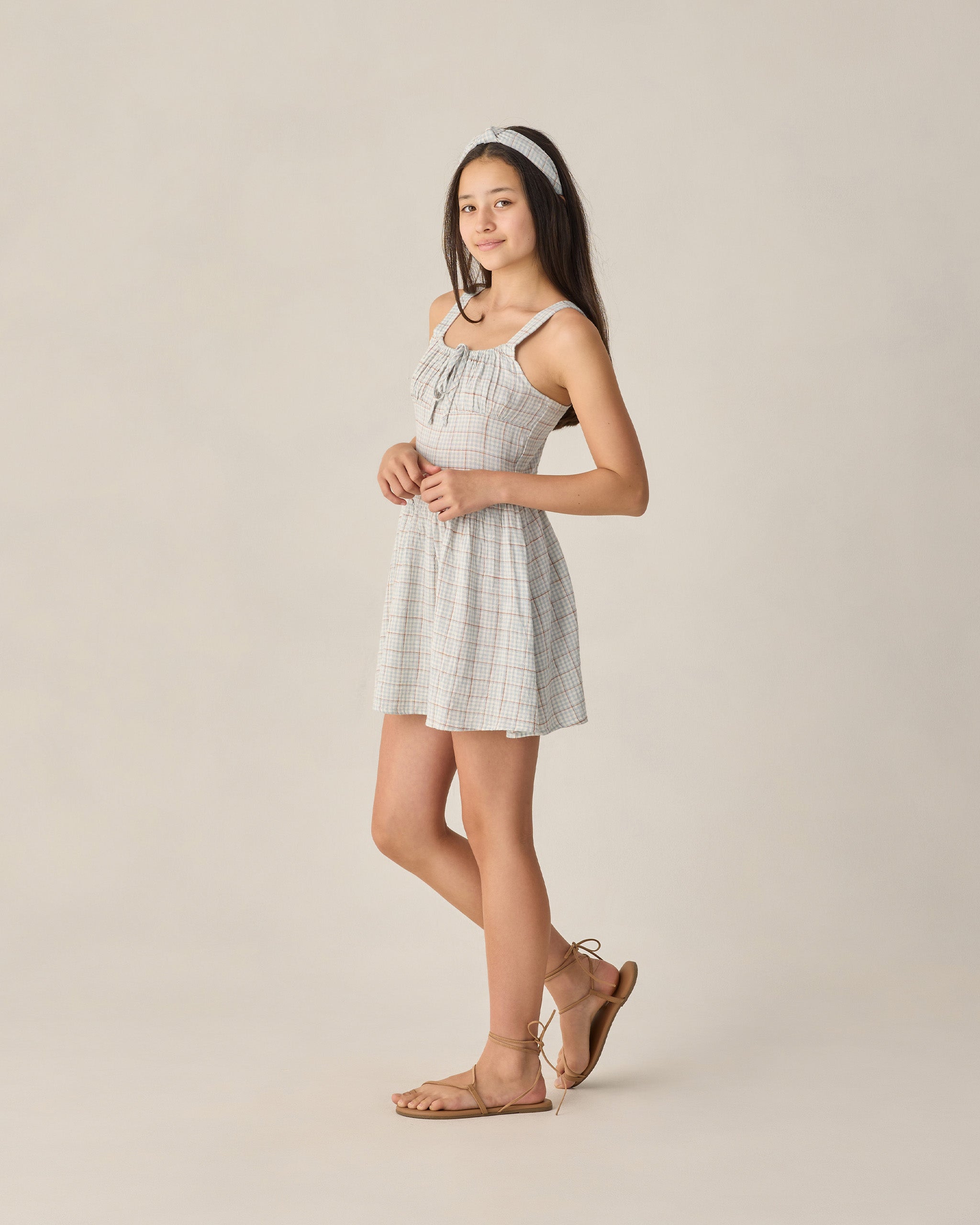 RC | Tween | Primrose Mini Dress | Light Blue