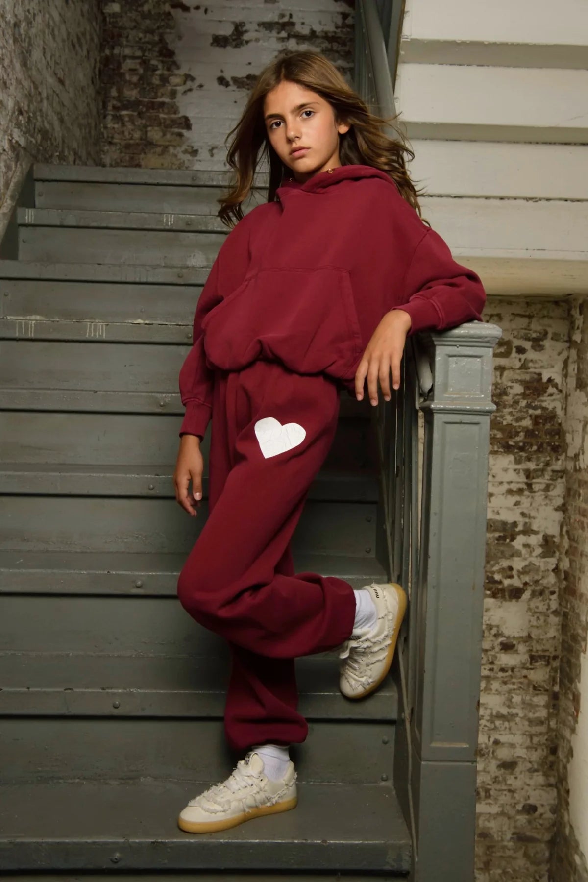 KJ | TWEEN | Ryan Hoodie Mulberry
