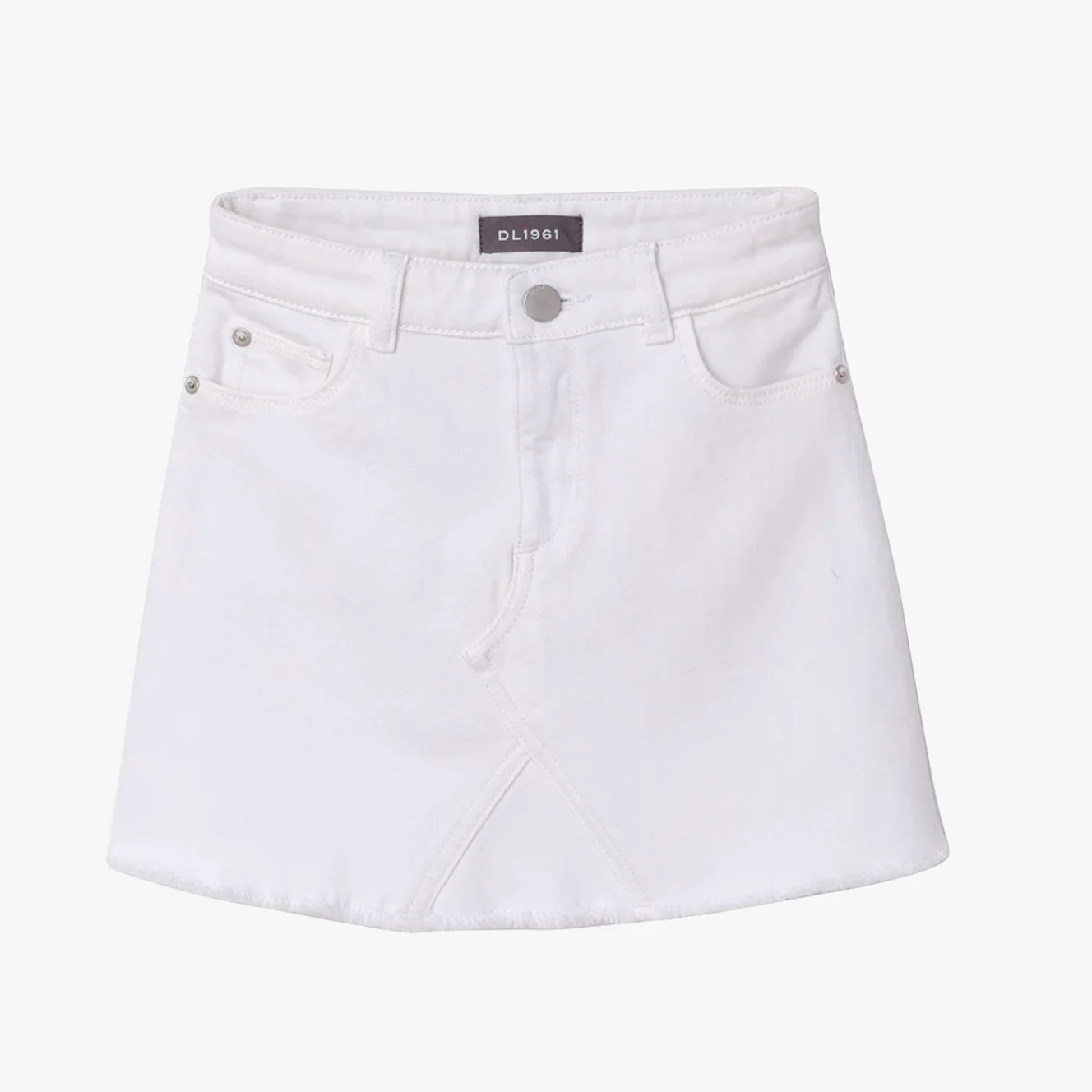 DL1961 | White Denim Mini Skirt