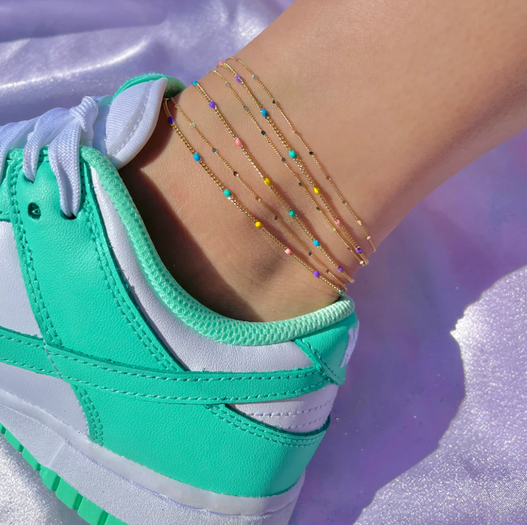 Girls Crew | Neon Sorbet Anklet