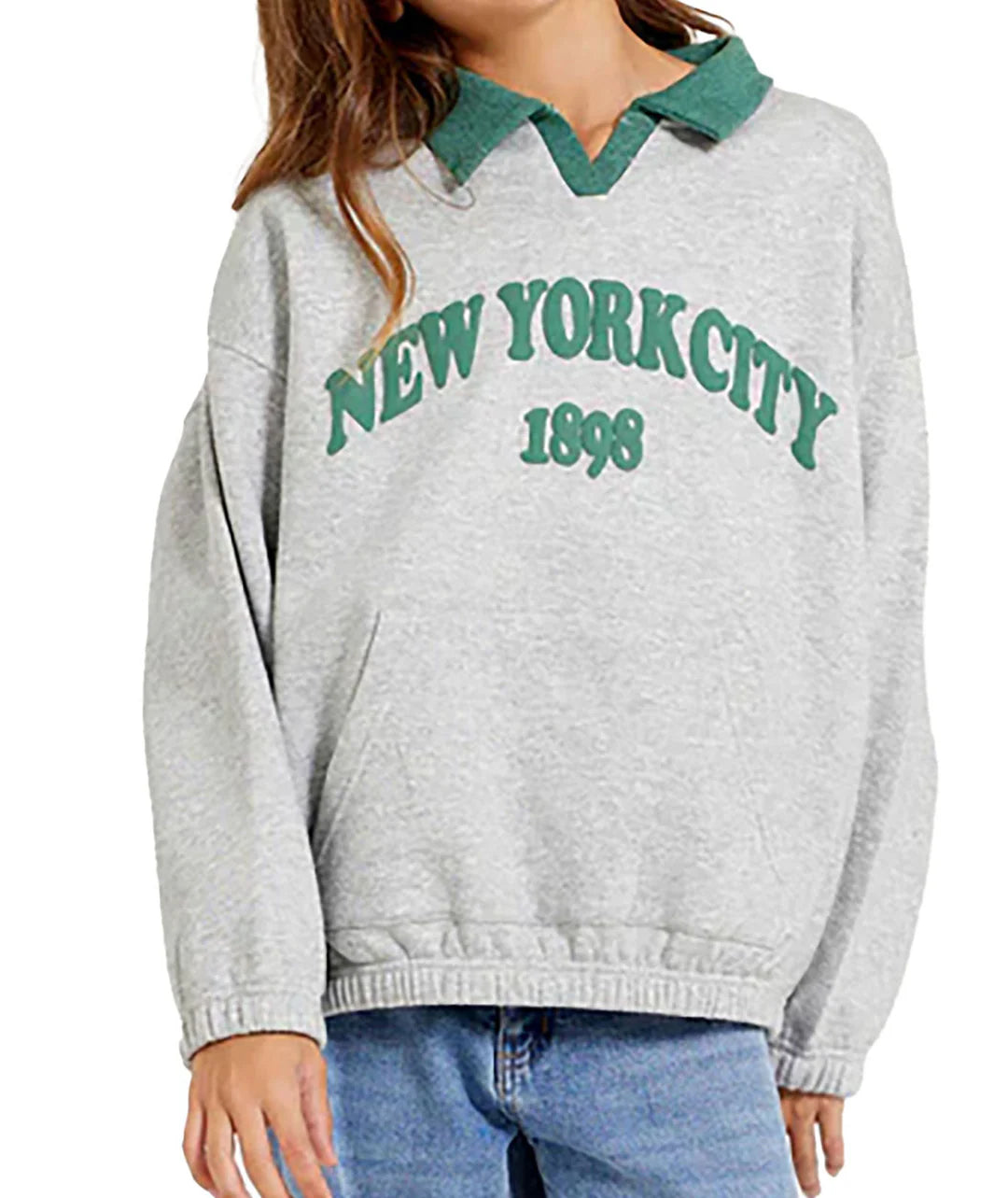 VH | New York 1898 Oversized Polo Sweatshirt