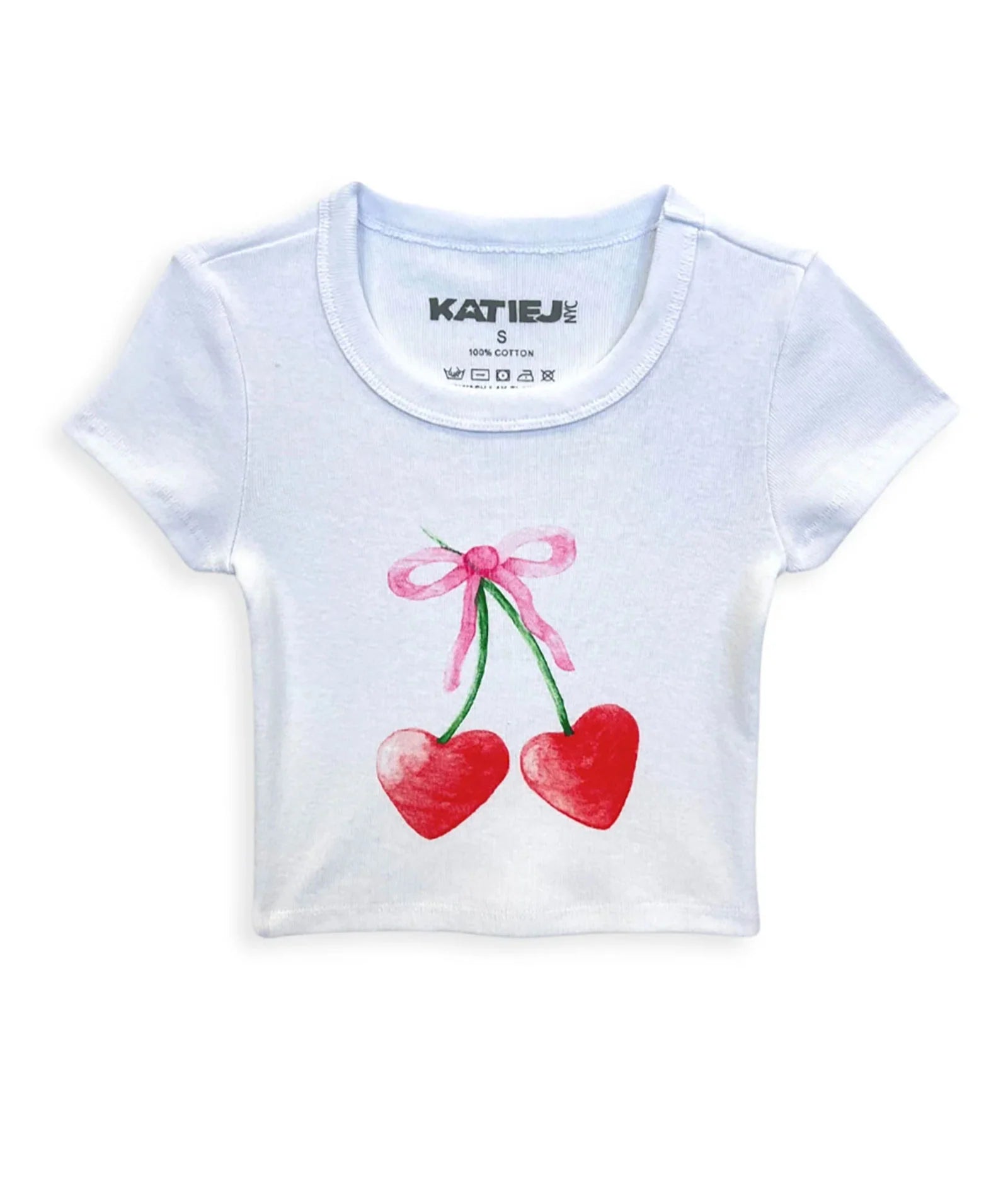 KJ | Cherry Bow Tee