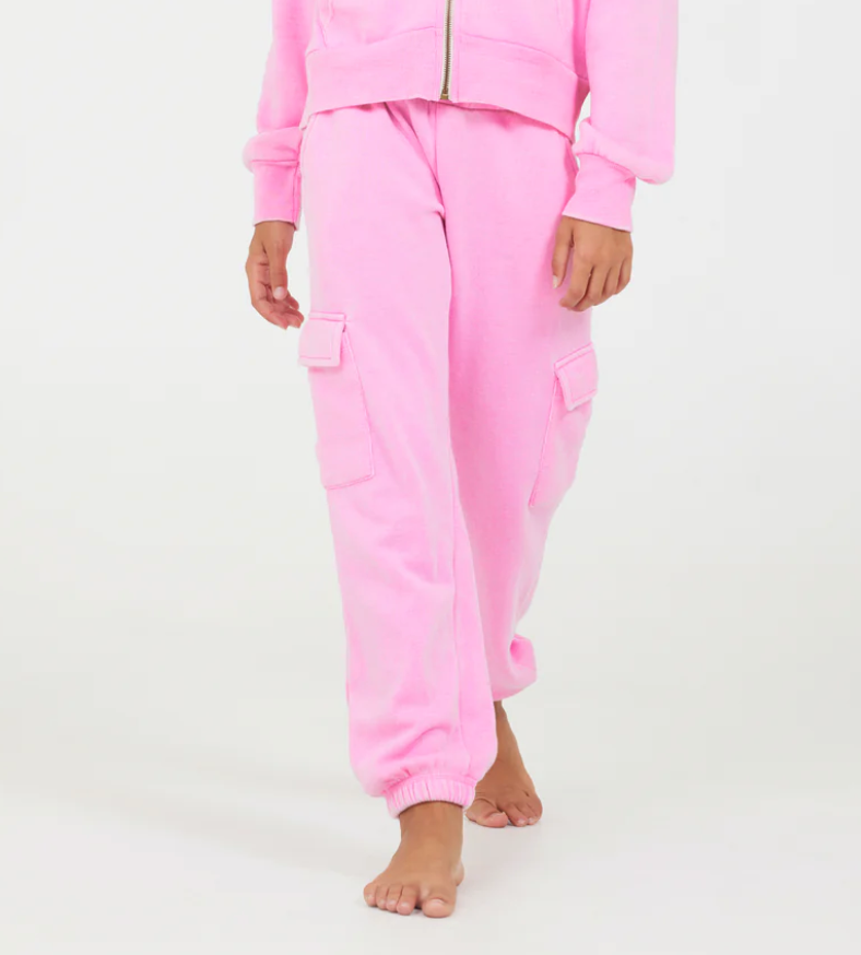 VH | Pink Cargo Burnout Jogger