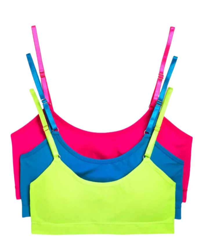 KJ | Bras Neon Multi 3 Pack