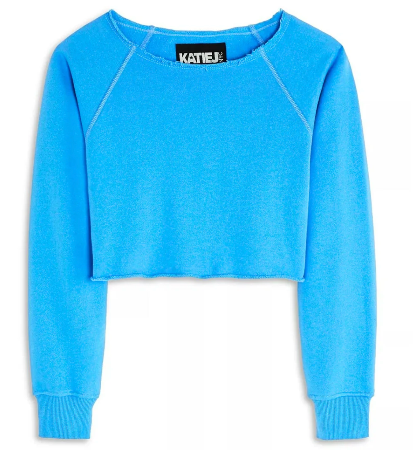 KJ | Shane Off The Shoulder Crop Sweatshirt