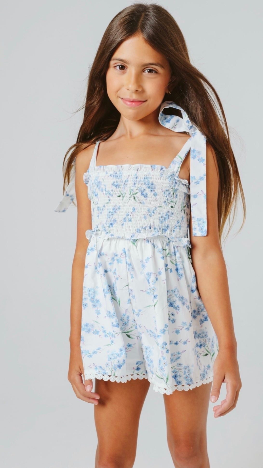SL | Shellona Romper Blue