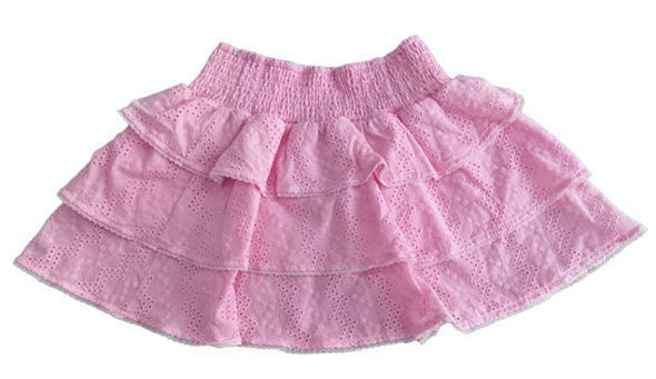 LO | Tween | Smocked Ruffle Skirt