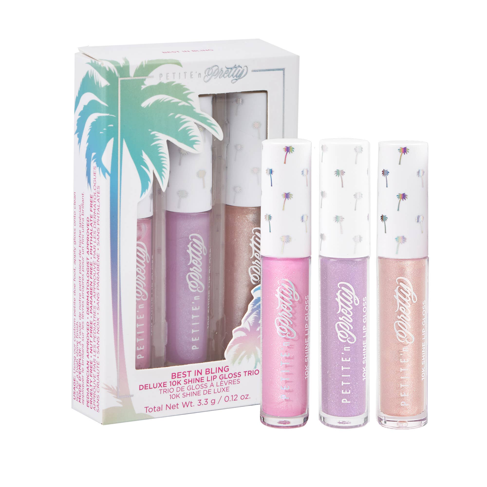 Best In Bling Shimmering Lip Gloss Trio