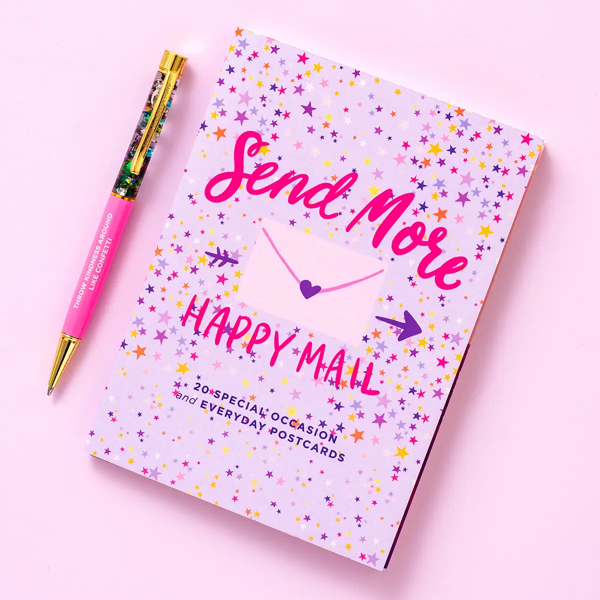 TE | Postcard Book "Send More Happy Mail"