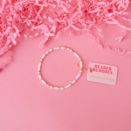 BB | White Sprinkle Bracelet