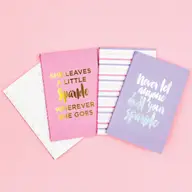 TE | Mini Sparkle Notebook Set