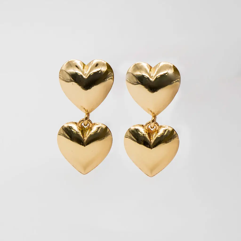 BG | Heart Drop Earrings