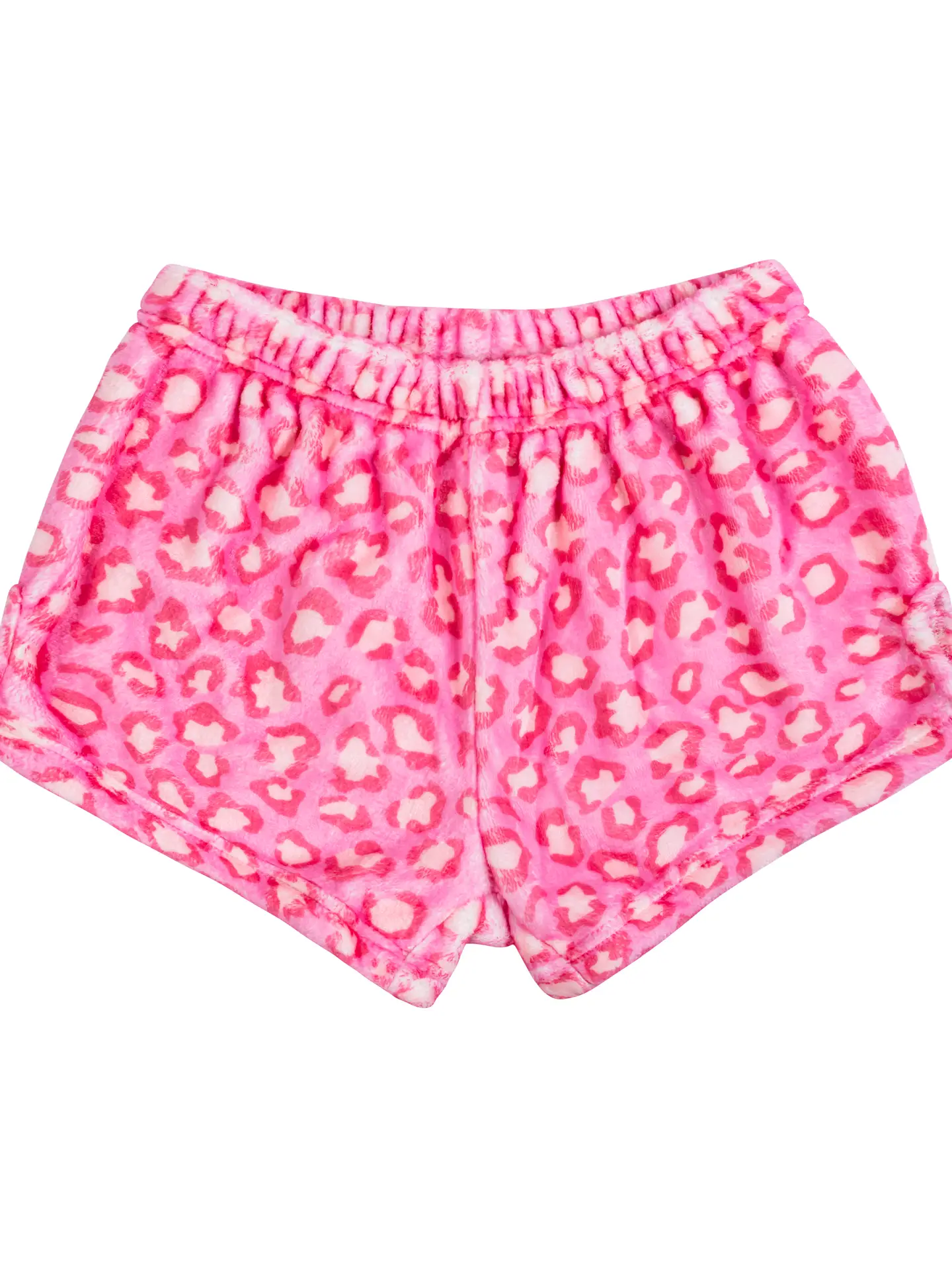 MM | Pink Leopard Plush Short