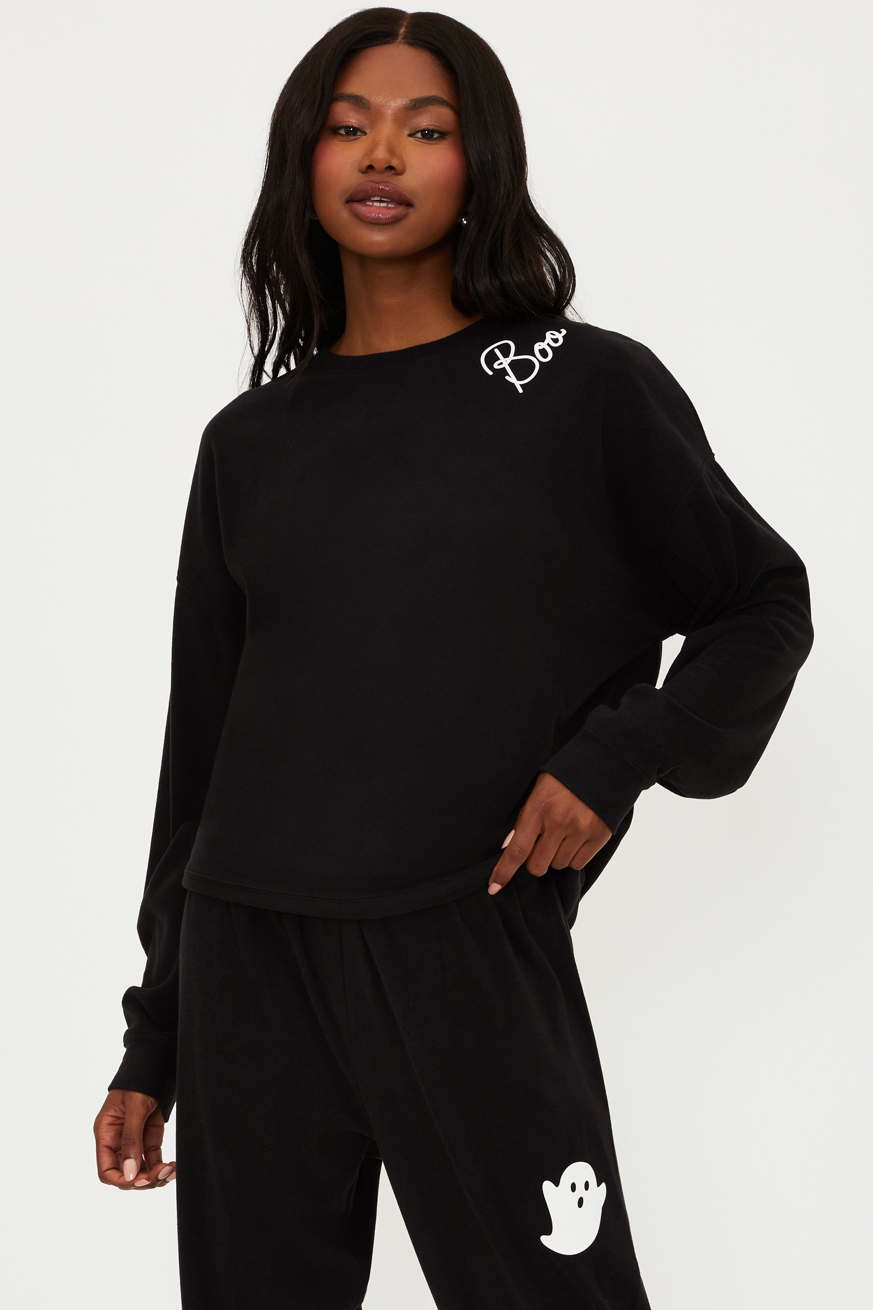 BR | TEEN | WOMENS | DEVYN ORVER SIZED BOO SWEATSHIRT
