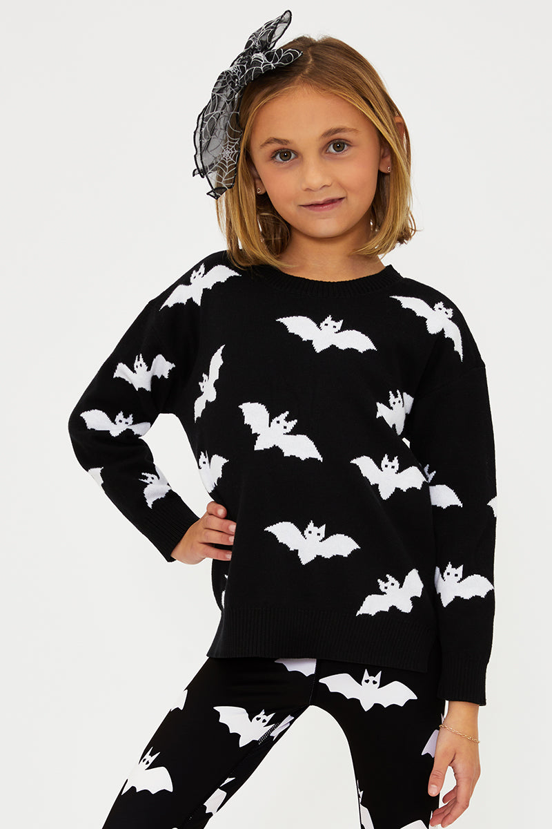 BR | TWEEN | LITTLE CALLIE SWEATER | BATS