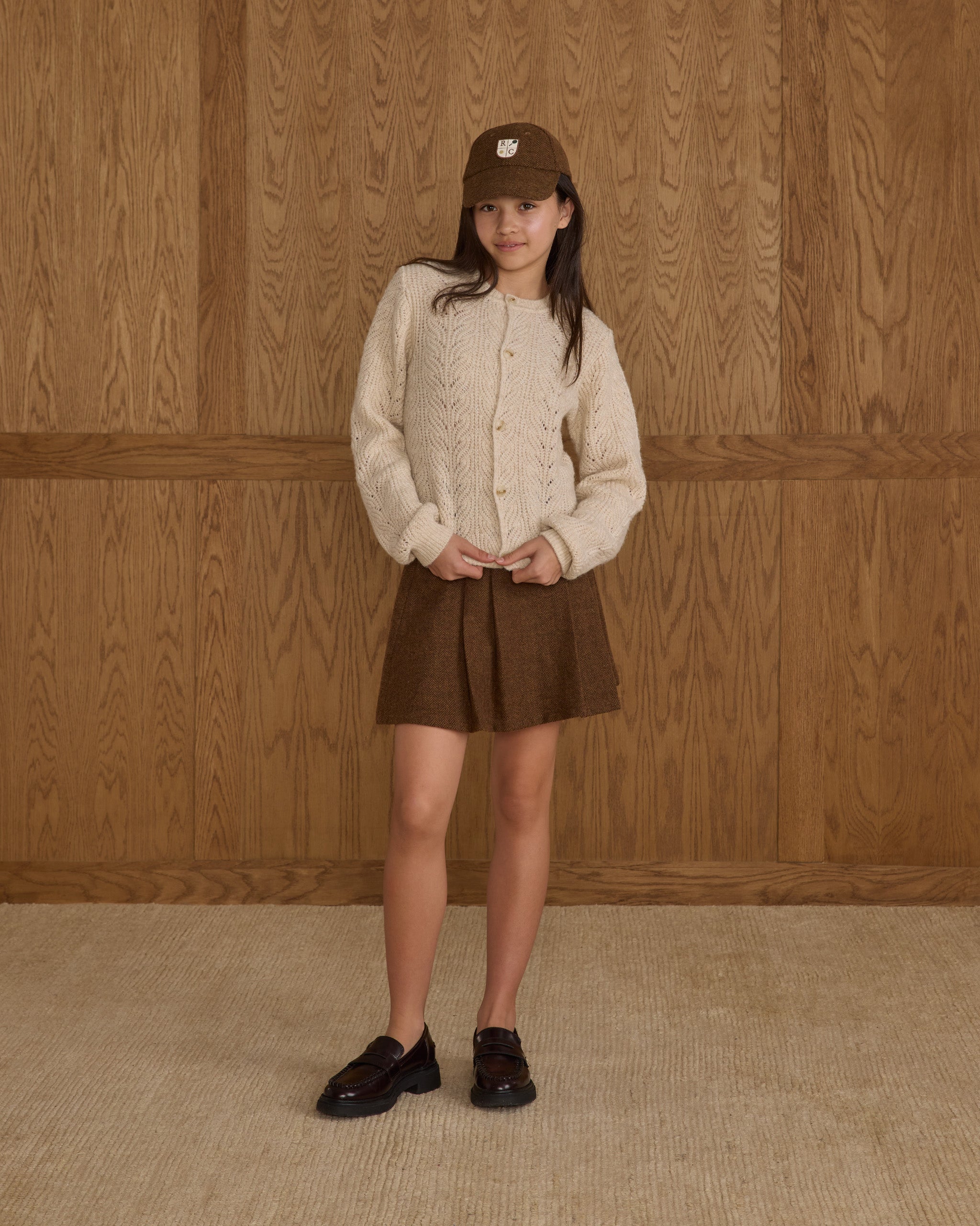 RC | Tween | Teen | CHEYENNE CARDIGAN HEATHERED OATMEAL