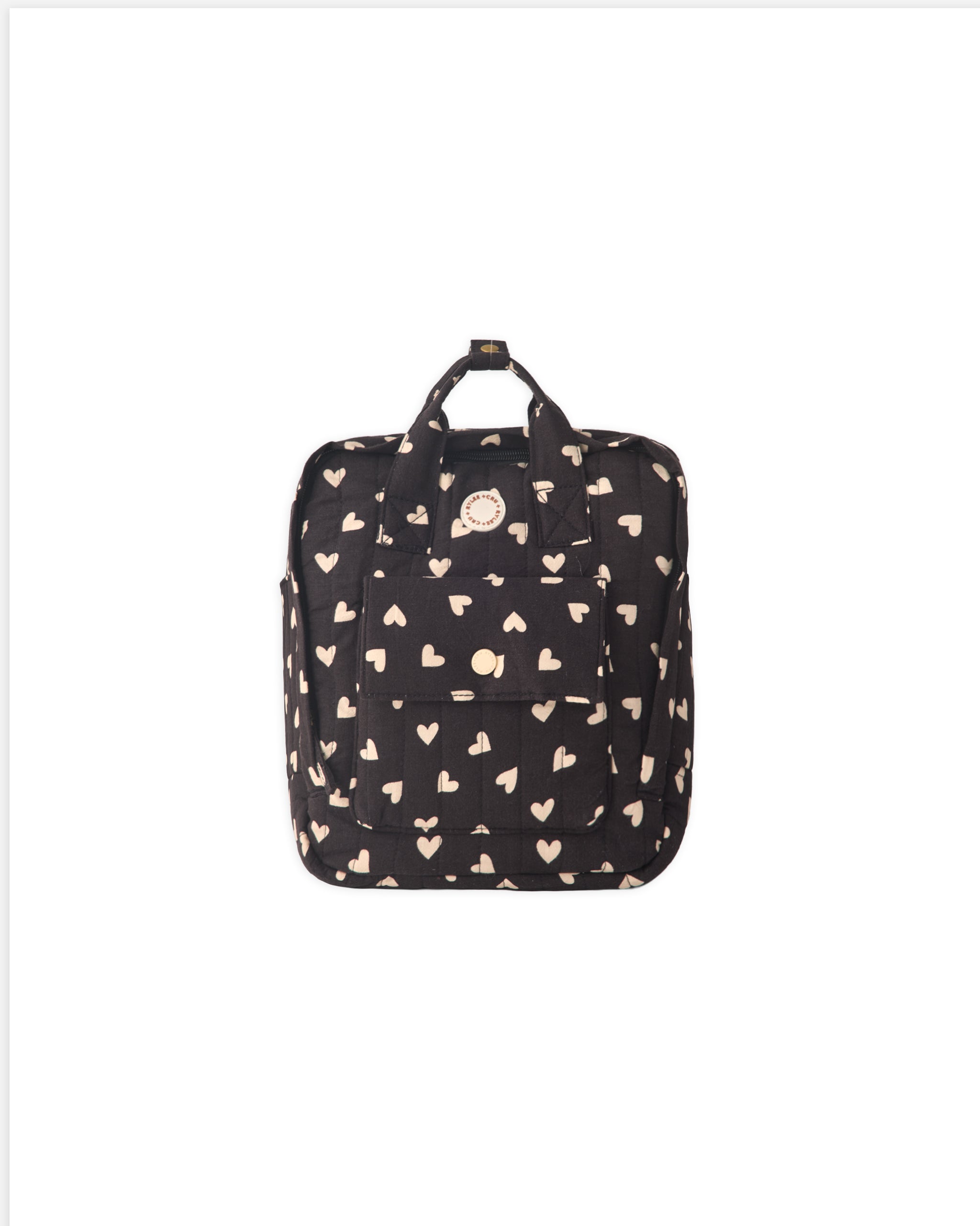 RC | Teen |Mini Backpack Black Hearts